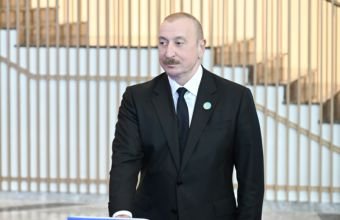 İlham Əliyev Türk Sivilizasiyası Mərkəzinin təməlqoyma mərasimində iştirak edib -