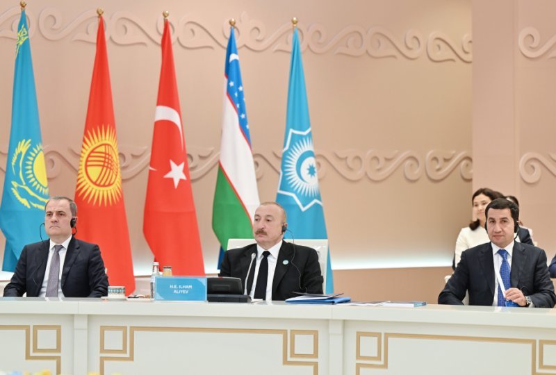 İlham Əliyev Türküstanda TDT-nin qeyri-rəsmi Zirvə görüşündə çıxış edib -