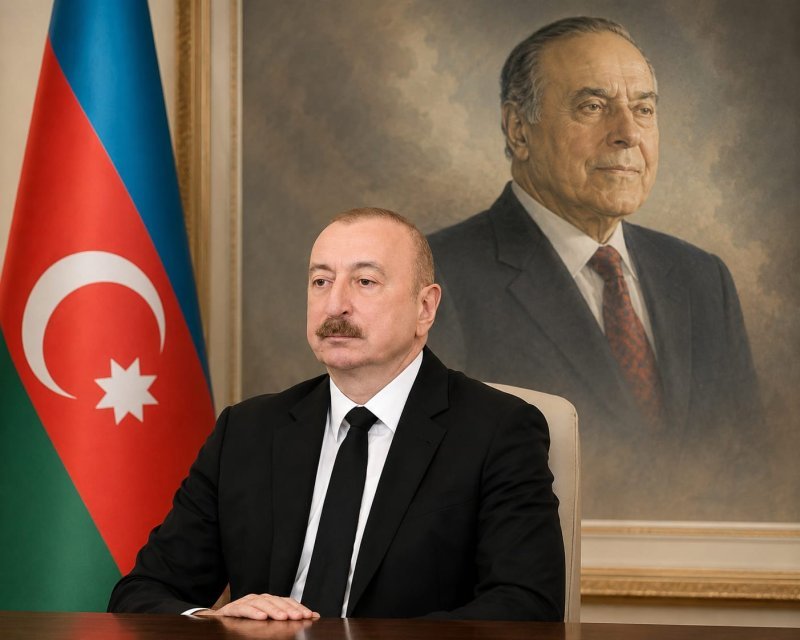 İlham Əliyev Ümummilli Lider Heydər Əliyevlə bağlı paylaşım edib