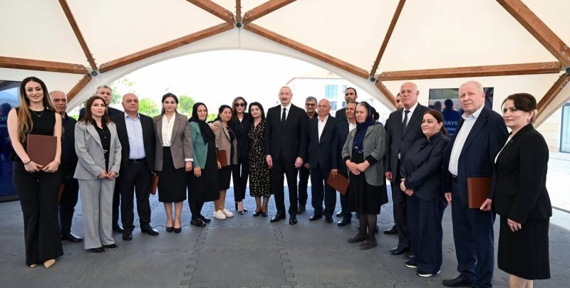 İlham Əliyev və birinci xanım Mehriban Əliyeva Cəbrayıla səfər ediblər -