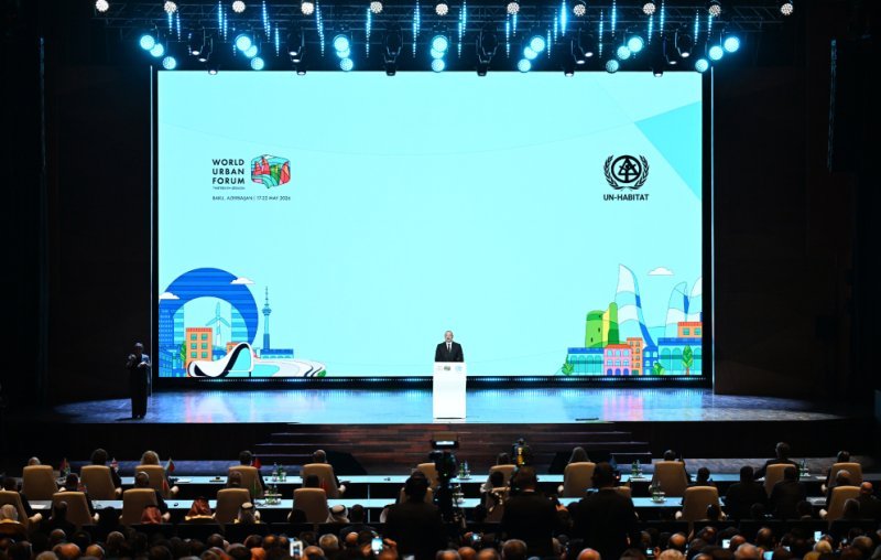 İlham Əliyev: WUF13-də 45 mindən çox şəxs qeydiyyatdan keçib