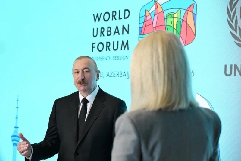 İlham Əliyev: WUF13-ə ev sahibliyi etmək bizim üçün böyük şərəfdir
