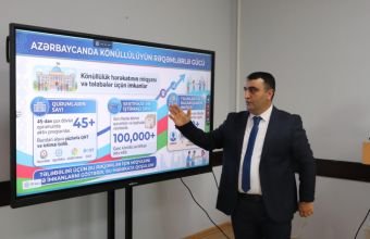 İsmayıllıda “Pərdəarxası: könüllülük” təlimi keçirilib -