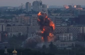 Kiyevə raket hücumu zamanı Azərbaycanın Ukraynadakı səfirliyinə ziyan dəyib
