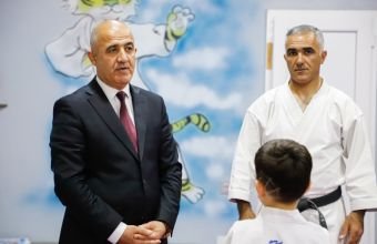 Məcid Seyidov İstanbulda keçirilən karate turnirinin mükafatçıları ilə görüşüb -