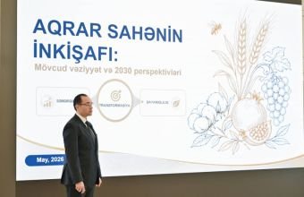 Məcnun Məmmədov: "Ötən il kənd təsərrüfatı istehsalı ümumdaxili məhsulun 5,9 %-ni təşkil edib"