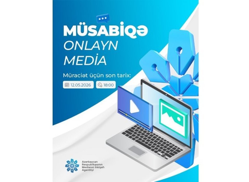 MEDİA onlayn və çap media subyektlərinə dəstək üçün müsabiqə elan edib