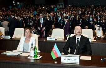Mehriban Əliyeva WUF13-ün açılış mərasimindən paylaşım edib