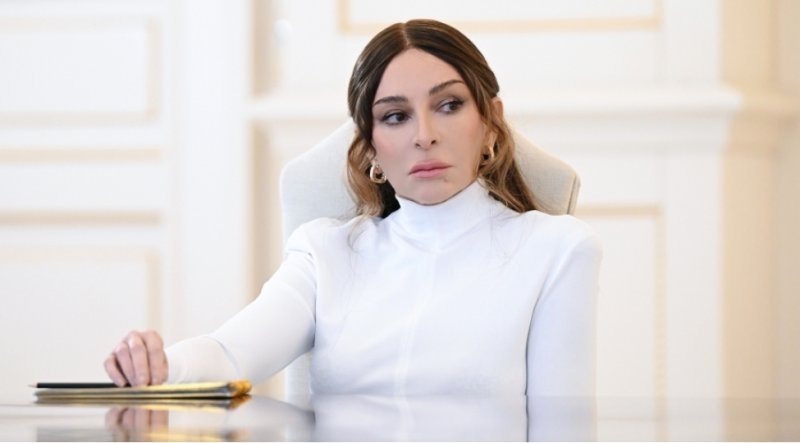 Mehriban Əliyeva Zəngilanda çay kənarından paylaşım edib
