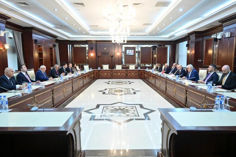 Milli Məclisdə Türkiyə nümayəndə heyəti ilə görüş keçirilib