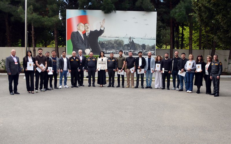 Müdafiə Nazirliyində media nümayəndələri ilə təlim-treninq keçirilib -