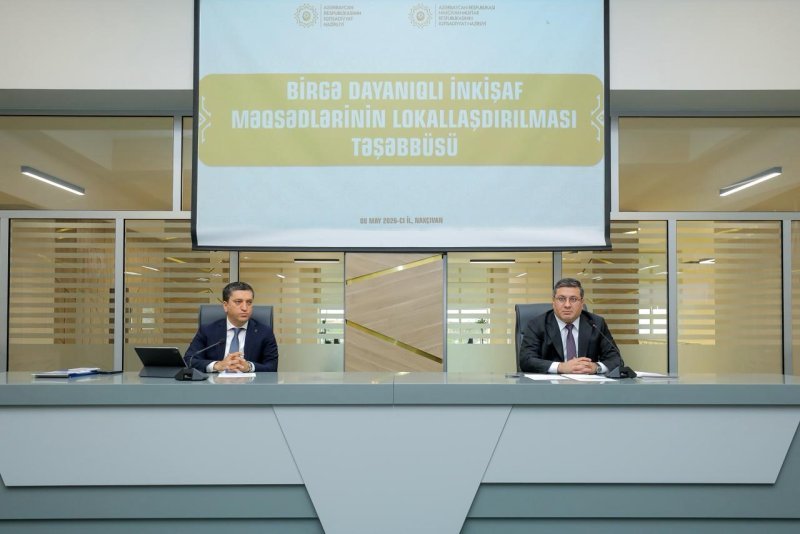 Naxçıvan Dövlət Universitetində Davamlı İnkişaf Məqsədləri üzrə tədbir keçirilib -