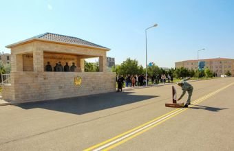 Naxçıvanda hərbi hazırlıq kursunun növbəti buraxılışı keçirilib -