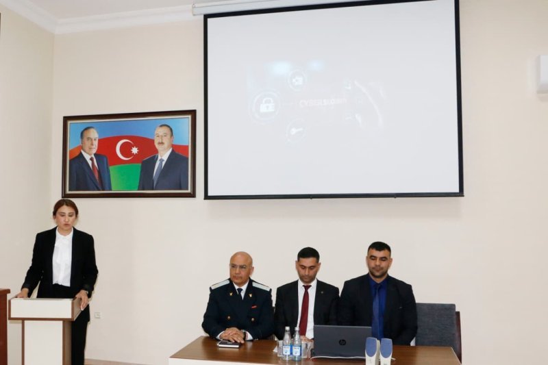 Naxçıvanda kiberhücumlara qarşı mübarizə mövzusunda tədbir keçirilib -