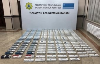 Naxçıvanda külli miqdarda nişanlanmamış siqaretlər aşkar edilib
