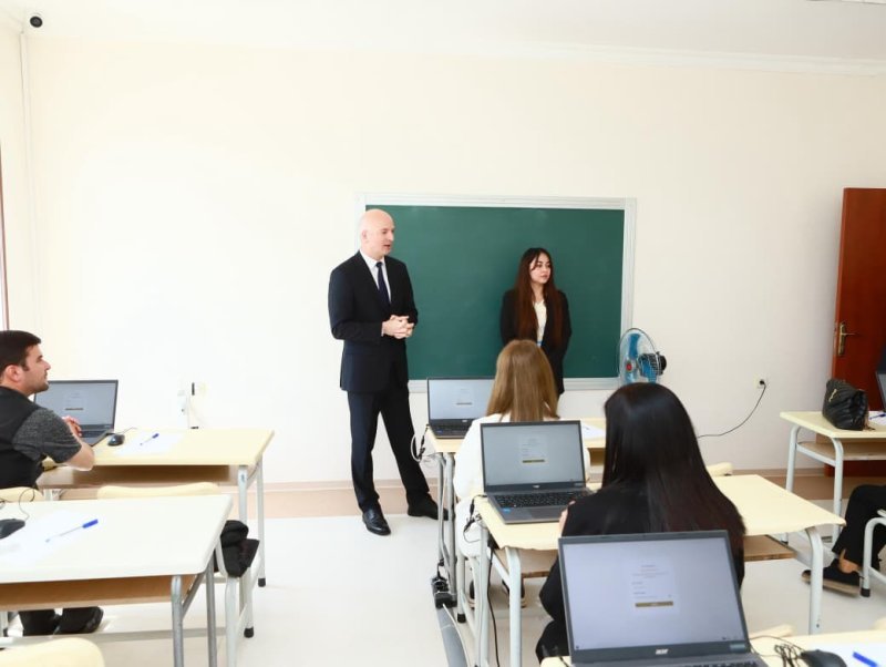 Naxçıvanda müəllimlərin sertifikatlaşdırılması üzrə II mərhələnin test imtahanları başladı -
