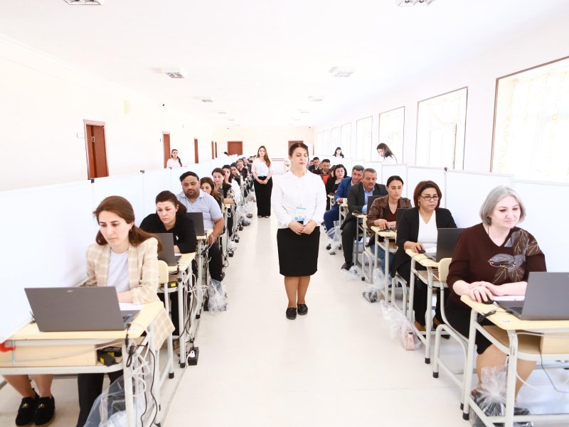 Naxçıvanda 501 müəllim sertifikatlaşdırma imtahanında iştirak edib -