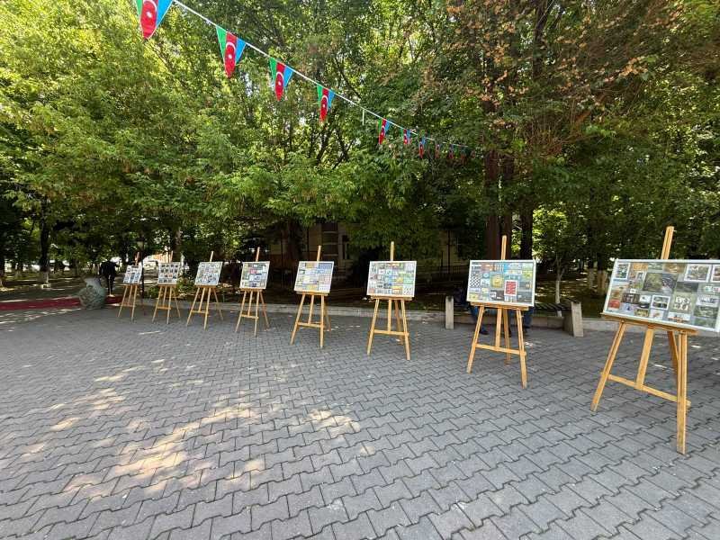 Naxçıvanda Startap Festivalında tarixi-mədəni poçt markaları sərgiləndi