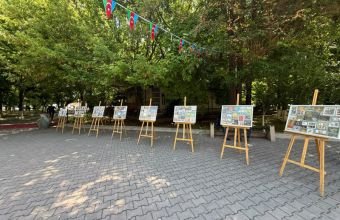 Naxçıvanda Startap Festivalında tarixi-mədəni poçt markaları sərgiləndi