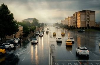 Naxçıvanda yağıntılı hava şəraiti müşahidə olunub