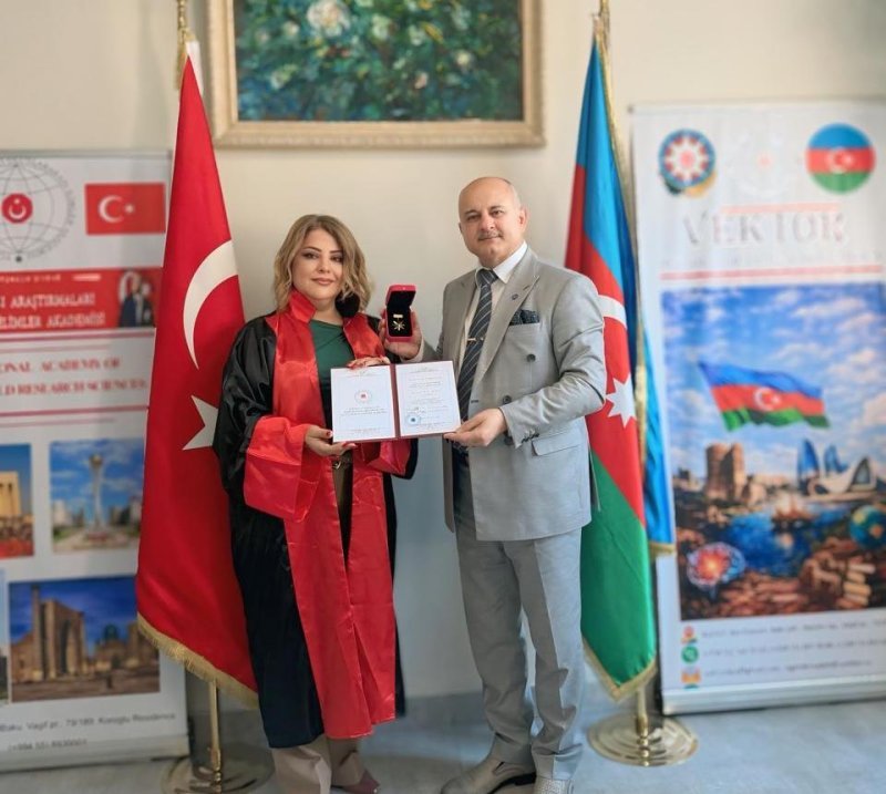 Naxçıvanlı alim beynəlxalq akademiyanın həqiqi üzvü seçilib -
