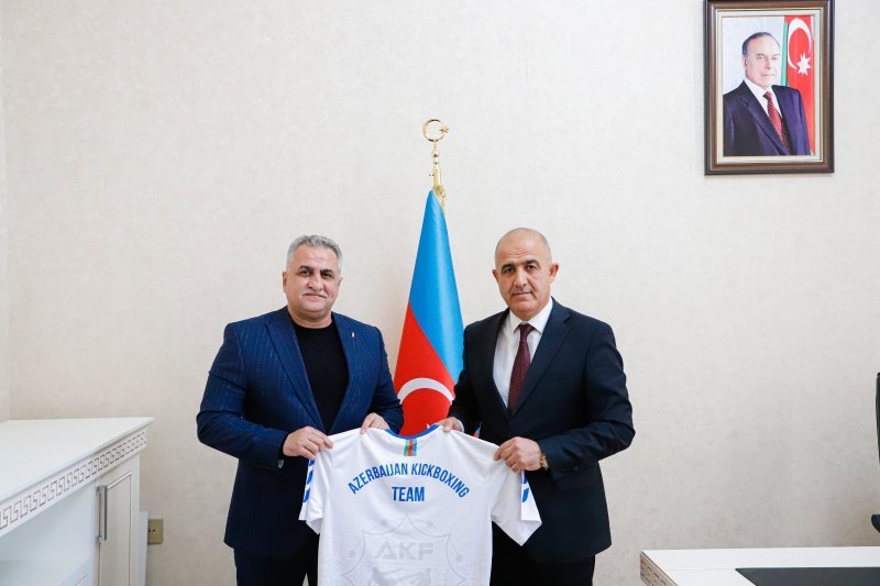 Nazir müavini AKF rəsmisi ilə Naxçıvanda kikboksinqin inkişafını müzakirə edib