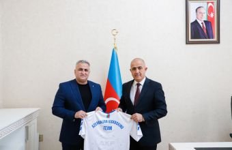 Nazir müavini AKF rəsmisi ilə Naxçıvanda kikboksinqin inkişafını müzakirə edib