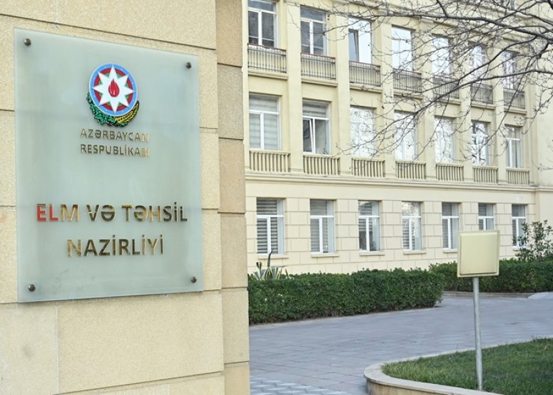 Nazirlik “Təhsil haqqında” qanuna edilən dəyişikliyi şərh edib