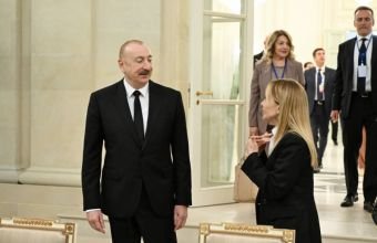 Prezident sosial şəbəkələrdə Ciorcia Meloninin Azərbaycana səfərinə dair video paylaşdı