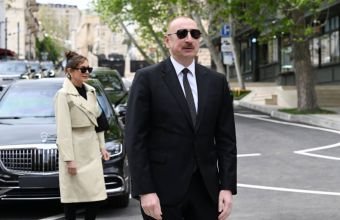 Prezident və birinci xanım Cəbrayılın Şükürbəyli kəndinin açılışında iştirak ediblər -