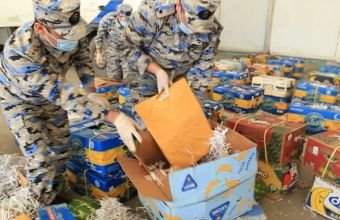 "Qarpız" yükündə 110 kiloqramdan artıq narkotik vasitə aşkarlanıb