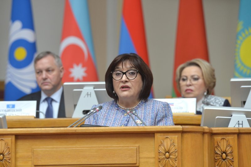 Sahibə Qafarova MDB PA-nın 60-cı plenar iclasında çıxış edib