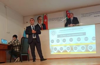 Şamaxı Dövlət Regional Kollecində “Pərdəarxası: Könüllülük” təlimi keçirilib -