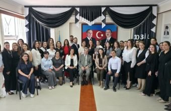 Siyavuş Kərimi Ordubad Şəhər İncəsənət Məktəbinin kollektivi ilə görüşüb -
