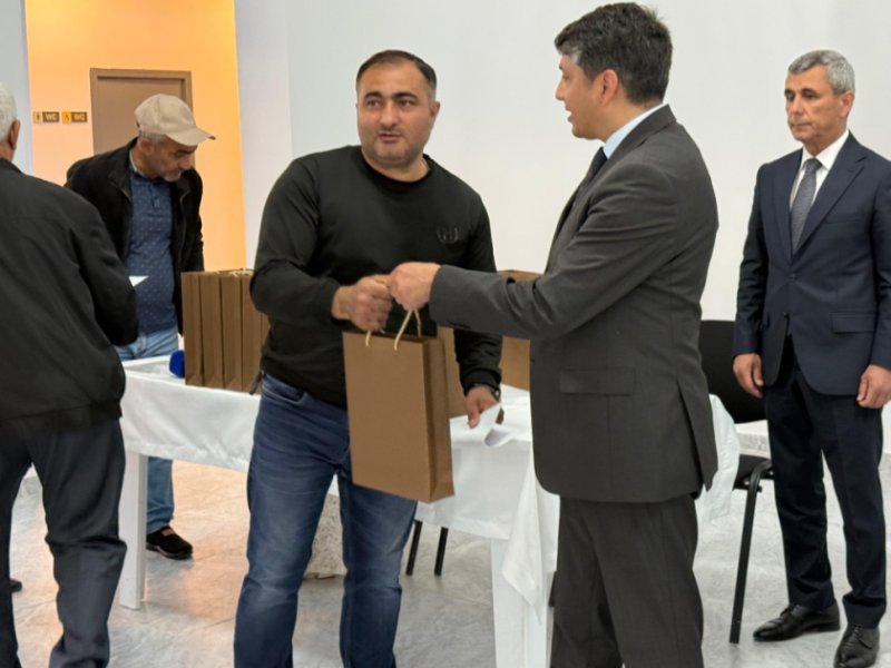 Şükürbəyli kəndində daha 18 ailəyə evlərinin açarları təqdim olunub -