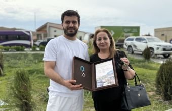 Şükürbəyli kəndində daha 39 ailəyə evlərinin açarları təqdim olunub -