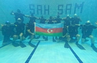 "Təməl dalğıc kursu"nun növbəti buraxılış mərasimi keçirilib