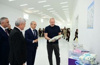 Xocalıda "Qarabağ Tekstil Evi" MMC istifadəyə verilib -