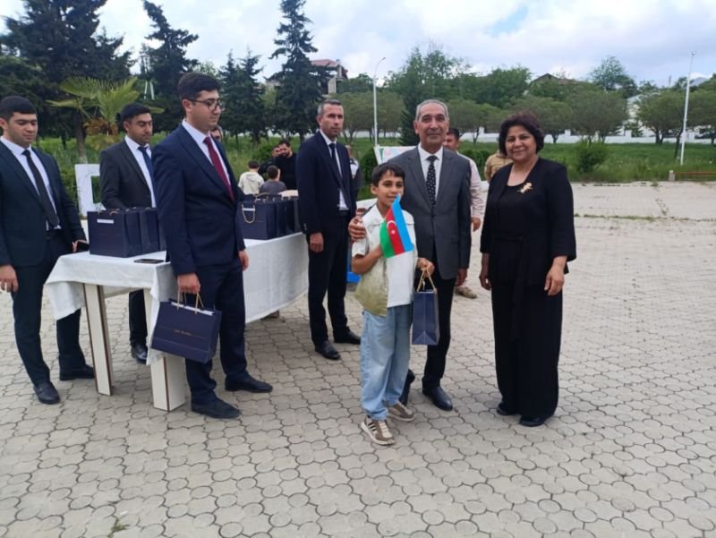 Xocavənd şəhərində daha 17 ailəyə evlərinin açarları təqdim olunub -