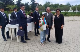 Xocavənd şəhərində daha 17 ailəyə evlərinin açarları təqdim olunub -