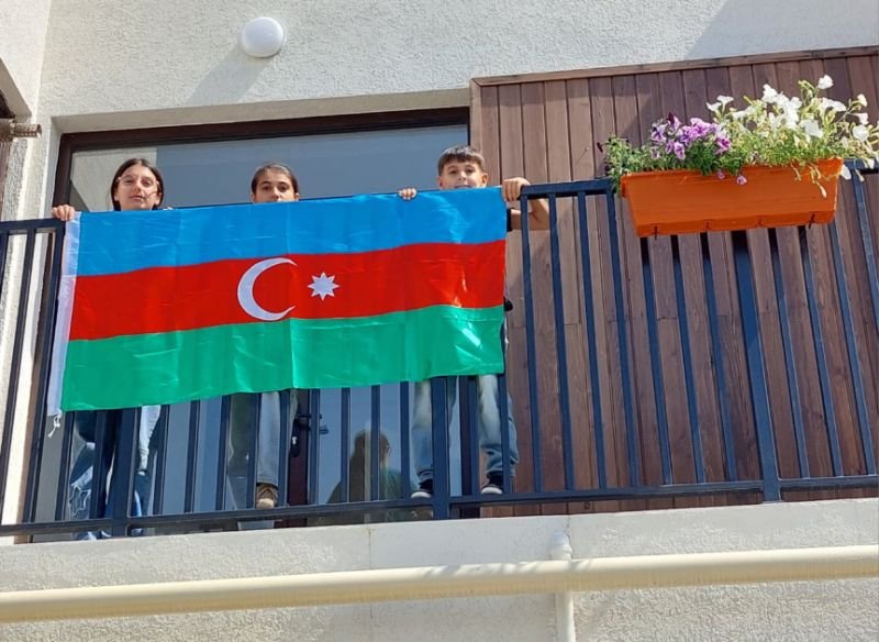 Zəngilan şəhərində daha 59 ailəyə evlərinin açarları təqdim olunub -