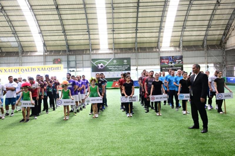 AHİK-in təşkilatçılığı ilə “Sağlam həmkar” minifutbol turnirinə start verilib -