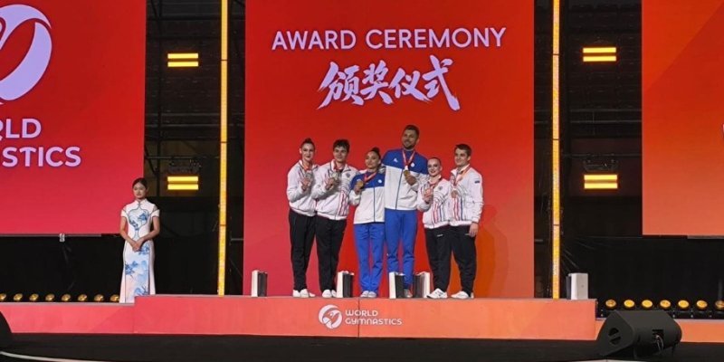 Azərbaycan gimnastları Dünya kubokunda qızıl medal qazanıblar