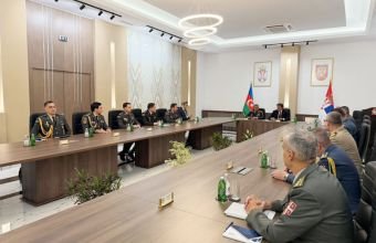 Azərbaycan müdafiə naziri Serbiyada rəsmi səfərdədir