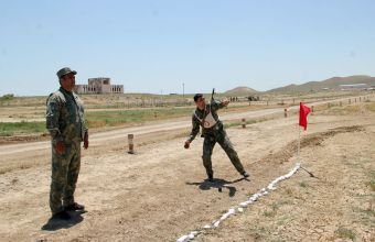 Azərbaycan Ordusunda hərbiləşdirilmiş kross üzrə birincilik keçirilib -