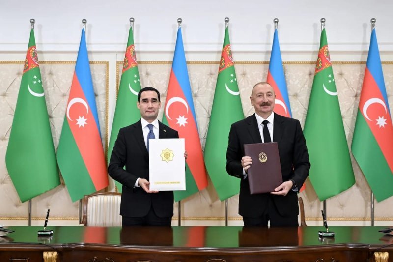 Azərbaycan-Türkmənistan sənədləri mübadilə olunub -