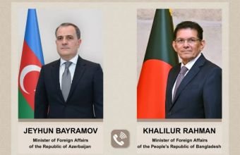 Azərbaycan və Banqladeş XİN başçıları telefonla danışıb