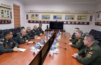 Azərbaycan və Belarus hərbi hüquqşünaslarının işgüzar görüşü keçirilib