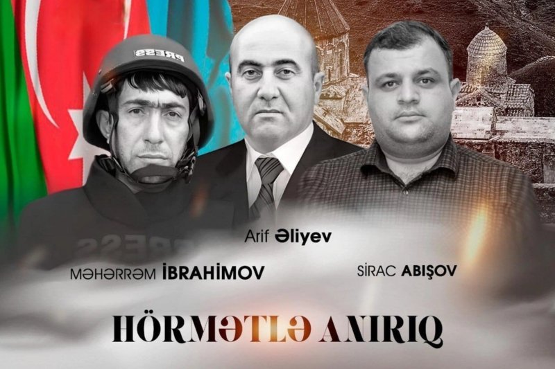 Azərbaycanlı jurnalistlərin Kəlbəcərdə şəhid olmalarından beş il ötür