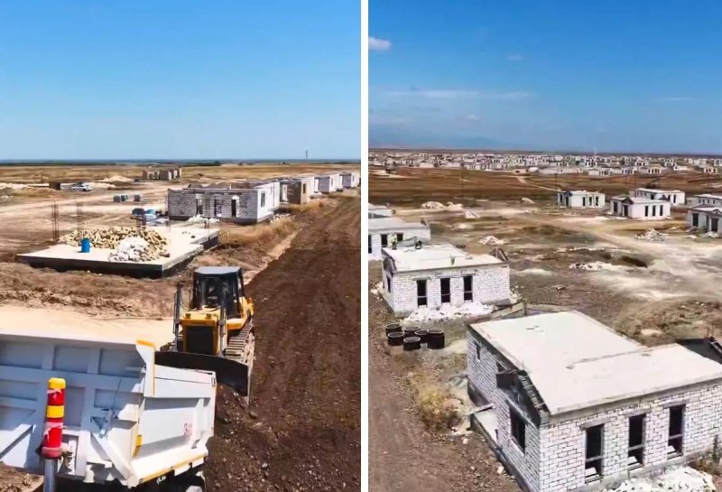 Baş Qərvənddə tikinti işləri davam etdirilir